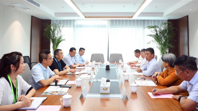 臨夏州委常委、宣傳部長王建華一行來甘肅文旅集團推介洽談文旅項目
